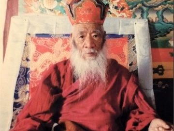 His Holiness Chatral Sangye Dorje Rinpoche