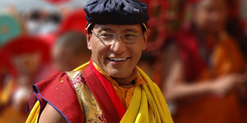 Ảnh Ngài Gyalwang Drukpa, người đứng đầu dòng Truyền thừa Drukpa